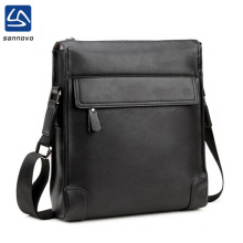 Sannovo hot sell high quality leisure simple leather men weekend bag